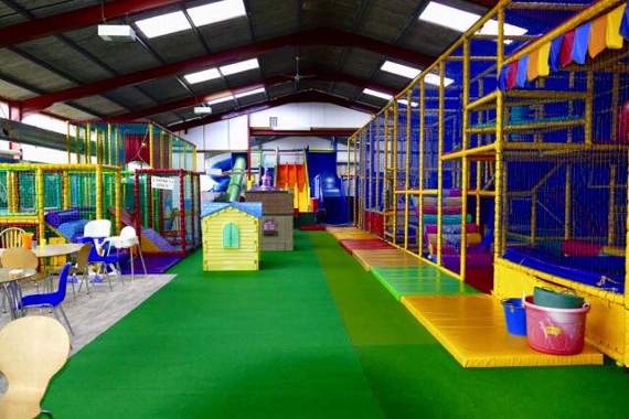 <p>Pirates Landing’s Camberley soft play</p>