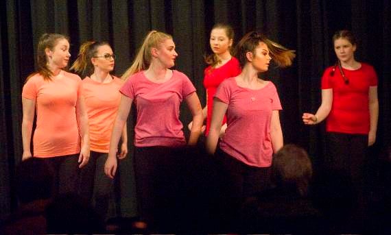 Year 10’s dance routine to Havana by Emma Baldwin, Cerys Beddington, Abi Probert, Abbie, Ellie Howard and Taylor Worgan.