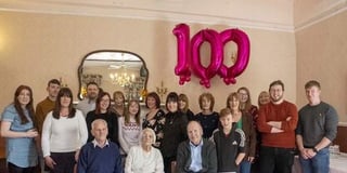 All smiles as Blanche celebrates her 100th