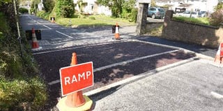 Speed bump lowered after motorists’ complaints
