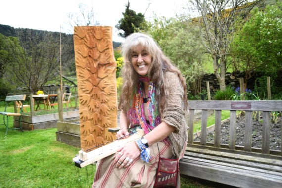 The Isle of Man Arts Festival, 2017  Sue Quilliam at home at her Glen Mooar Retreat