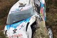 Pictures of rally crash drama