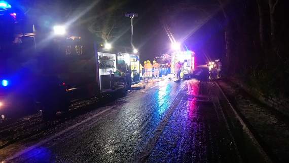 Pinzgauer helped out with a medical emergency