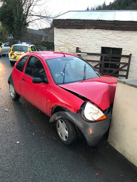 RTC on Foxdale Road, St John's this morning