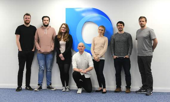 Members of the CoinCorner team in the Isle of Man