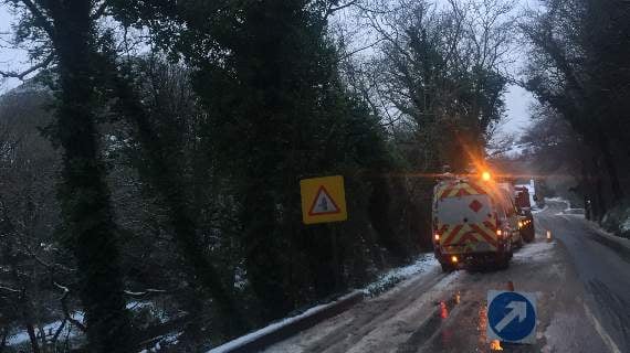 Utilities in action at Ballig by Gerry Galbraith