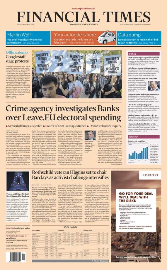 Today's Financial Times