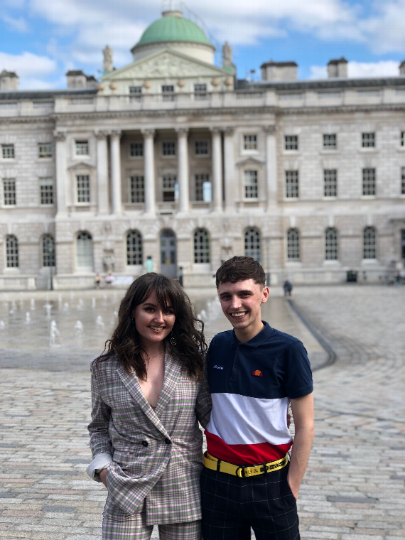 Molly Wade and Matthew Collister