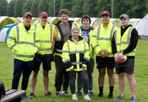 Soggy start but visitors in good spirits