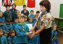 Scouts' badges for commitment to the environment