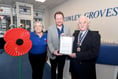 Estate agent's 'outstanding support' for Poppy Appeal celebrated by British Legion