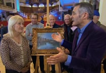 Harbour scene painting sells on TV for £1,500