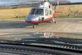 Success of mercy trip by helicopter