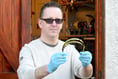 Gavin produces face shields for frontline workers