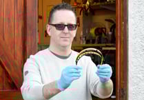Gavin produces face shields for frontline workers