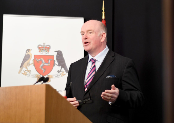 Chief Minister Howard Quayle