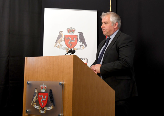 Infrastructure Minister Ray Harmer