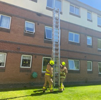 Ramsey, Laxey and Douglas fire crews were called out to a report of a house fire on Bircham Avenue Close in Ramsey
