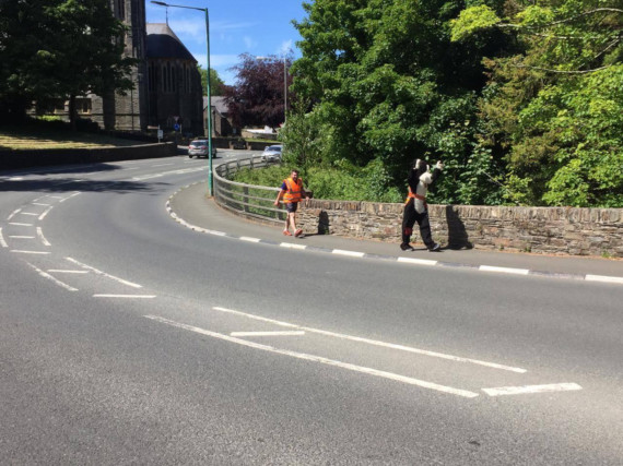 Jim Macgregor is spotted at Braddan