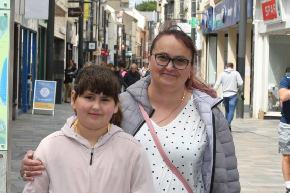 Public opinions on retail shopping in the 'new normal' - nine-year-old Vanessa Stancheva and Pasha Stancheva