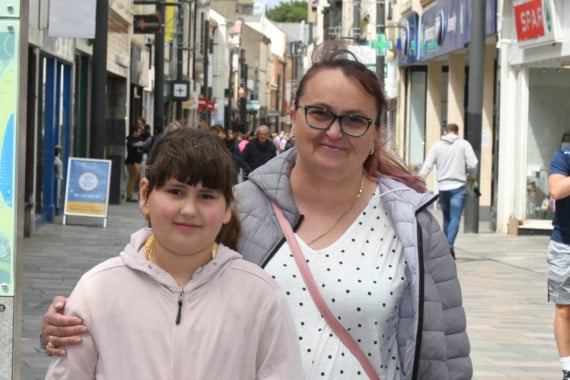 Public opinions on retail shopping in the 'new normal' - nine-year-old Vanessa Stancheva and Pasha Stancheva