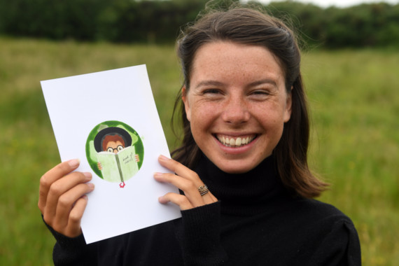 Sarah Mercer, who jhas developed a new app for Culture Vannin