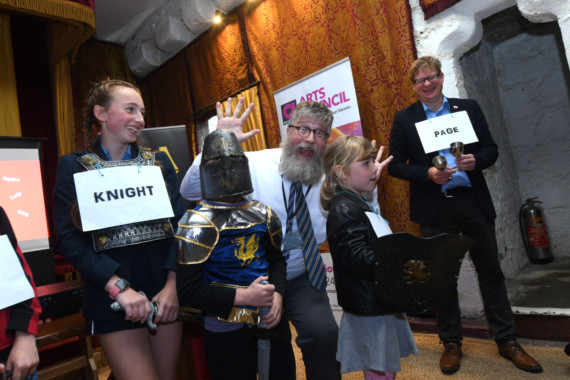 Manx LitfestAuthor Phillip Ardagh