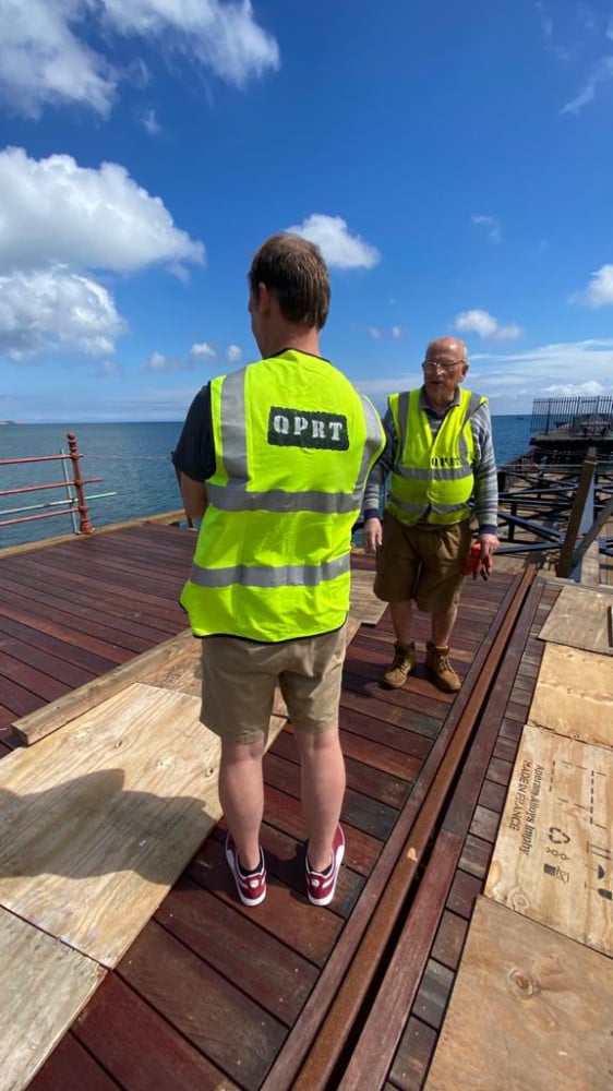 Queen's Pier supporters will be invited on to the landmark