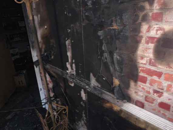 A fire at Alessandro's Italian restuarant