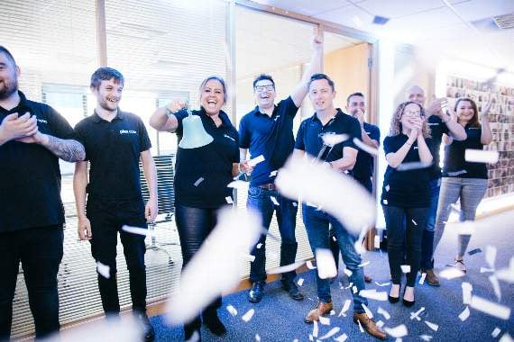 plan.com staff celebrate