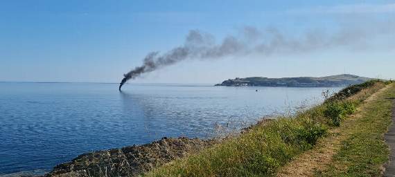 The boat in Douglas bay
