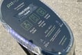 Charging points for cars at car dealership