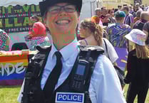 The first nominee for police officer of the year