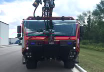 New fire engines for Isle of Man airport