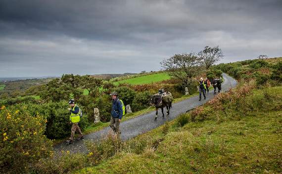 The 100-mile trek near Sheepstor
