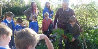 Hennock pupils' outdoor learning experience down on the farm