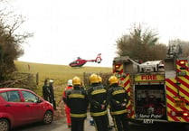 Man airlifted to hospital after 50ft Torbryan quarry fall