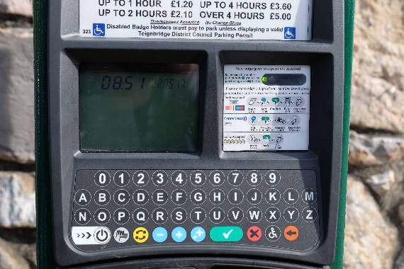 The three blue buttons.
