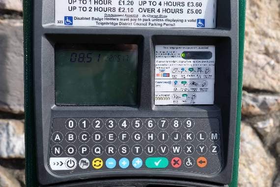 The three blue buttons.