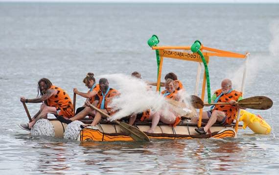 Dawlish carnival raft race © MDA/StevePope