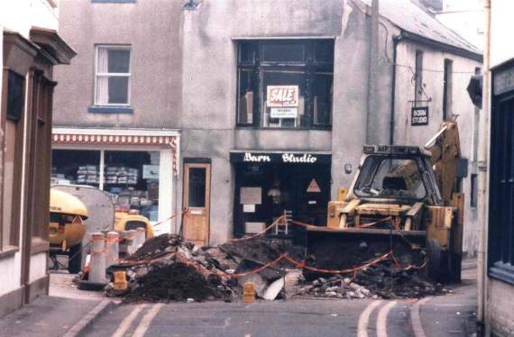 THE Barn Studio in Teign Street, 1981.