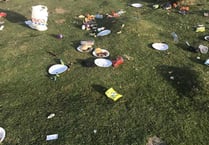 Outrage as beauty spot blighted by litter louts