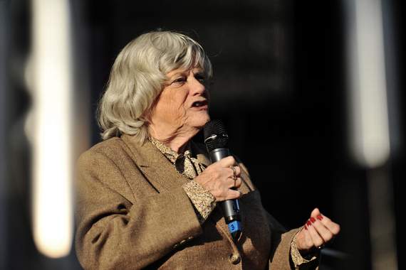 Ann Widecombe rouses the masses ©MDA/StevePope