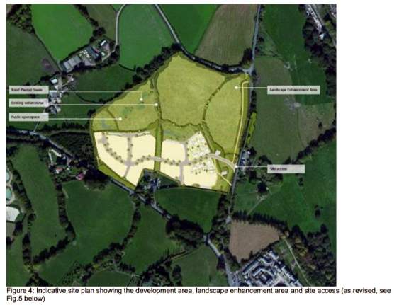 Outline of the Berry Knowles site.