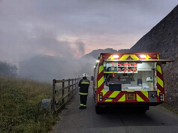 Photographs by Bovey Tracey Fire Station