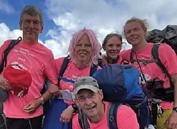Star tor trekkers raise £4k so far