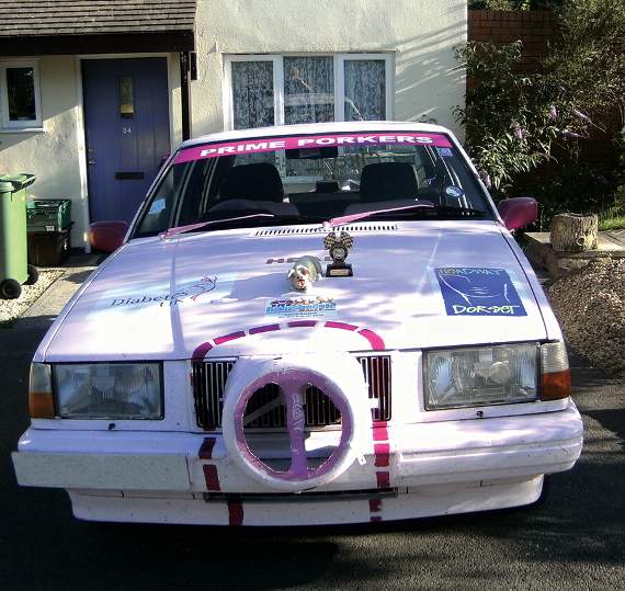 Dave Sprinks' pink pig