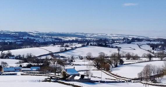 Mendip View, Timsbury, with thanks to Rita Cook.