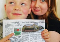 Local family claim last week’s little green duck, Shauny