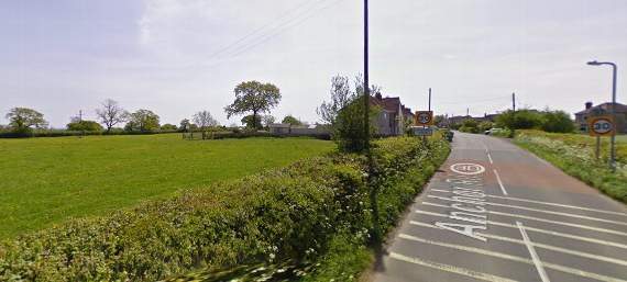 Proposed site of 63 new homes in Coleford